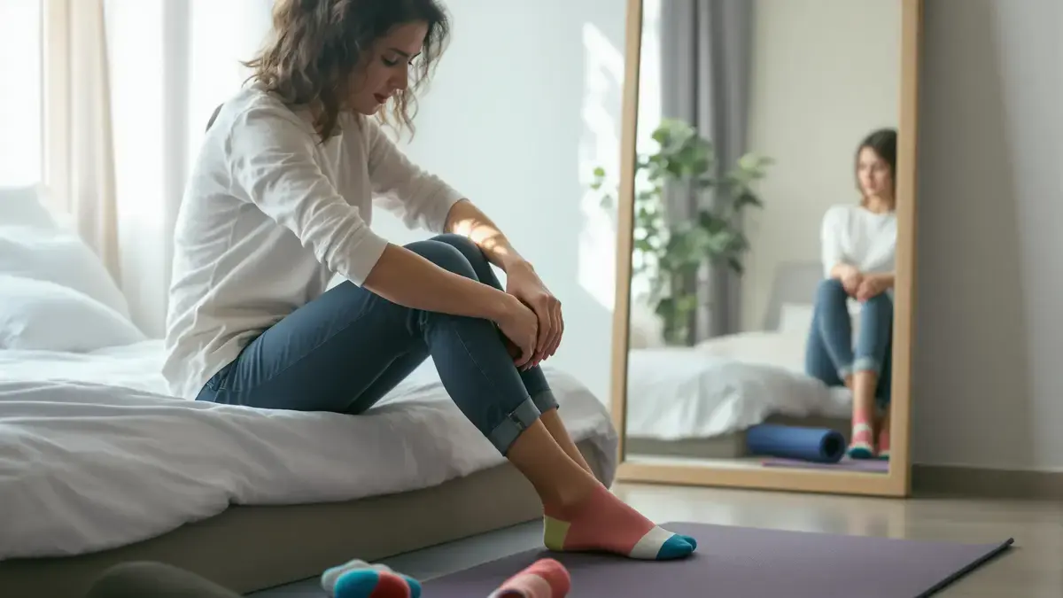 Een onverwachte handeling om je sokken aan te trekken kan je balans en flexibiliteit revolutioneren