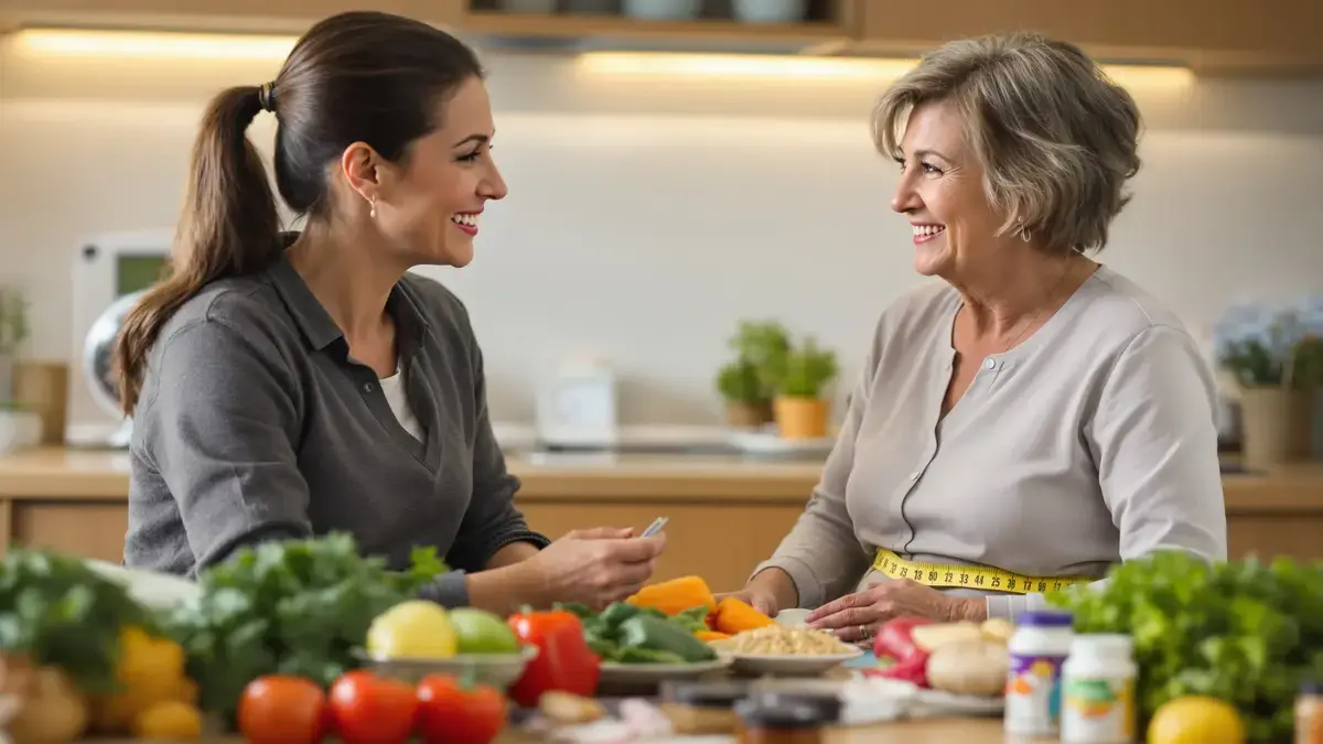 Onmisbare strategieën van een diëtiste om het gewicht tijdens de menopauze te beheersen